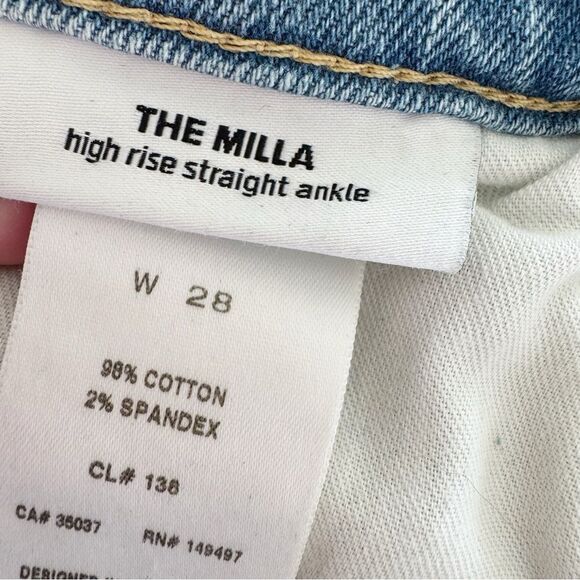 Joe’s Jeans The Milla High Rise Ankle Straight in Thelma Wash Size 28 - Picture 13 of 15